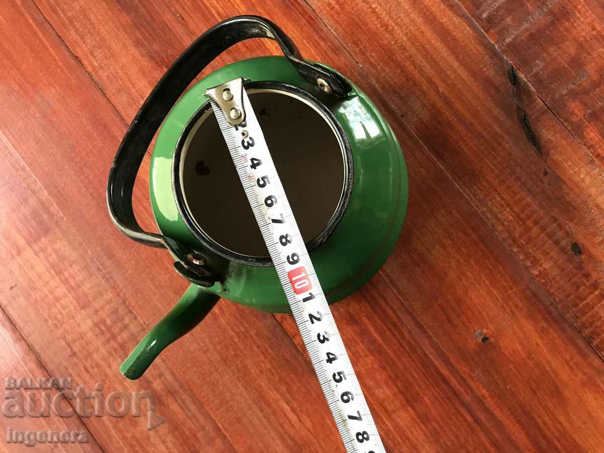 KETTLE METAL ENAMELED SMALL-MARKED-1500 ML - 5 KETTLE METAL ENAMELED SMALL-MARKED-1500 ML - 5