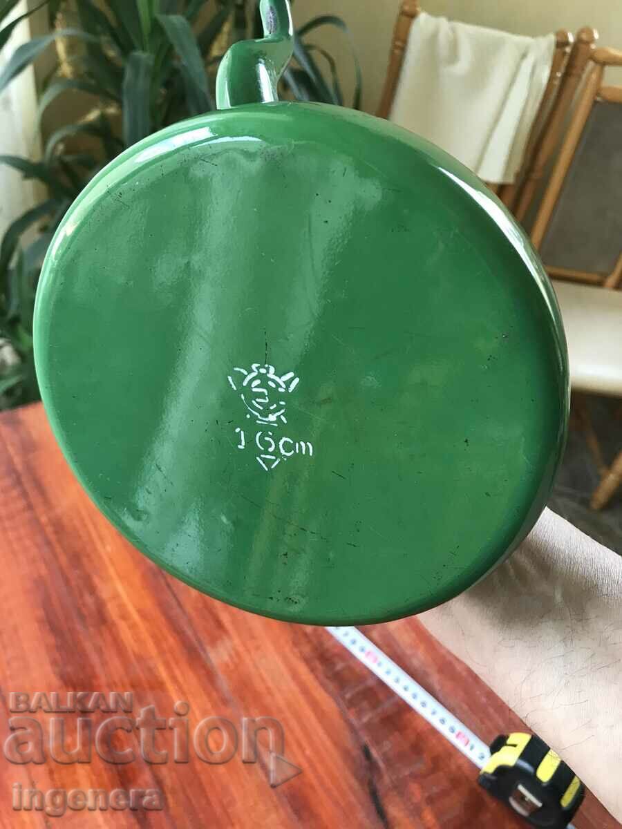 KETTLE METAL ENAMELED SMALL-MARKED-1500 ML - 6 KETTLE METAL ENAMELED SMALL-MARKED-1500 ML - 6