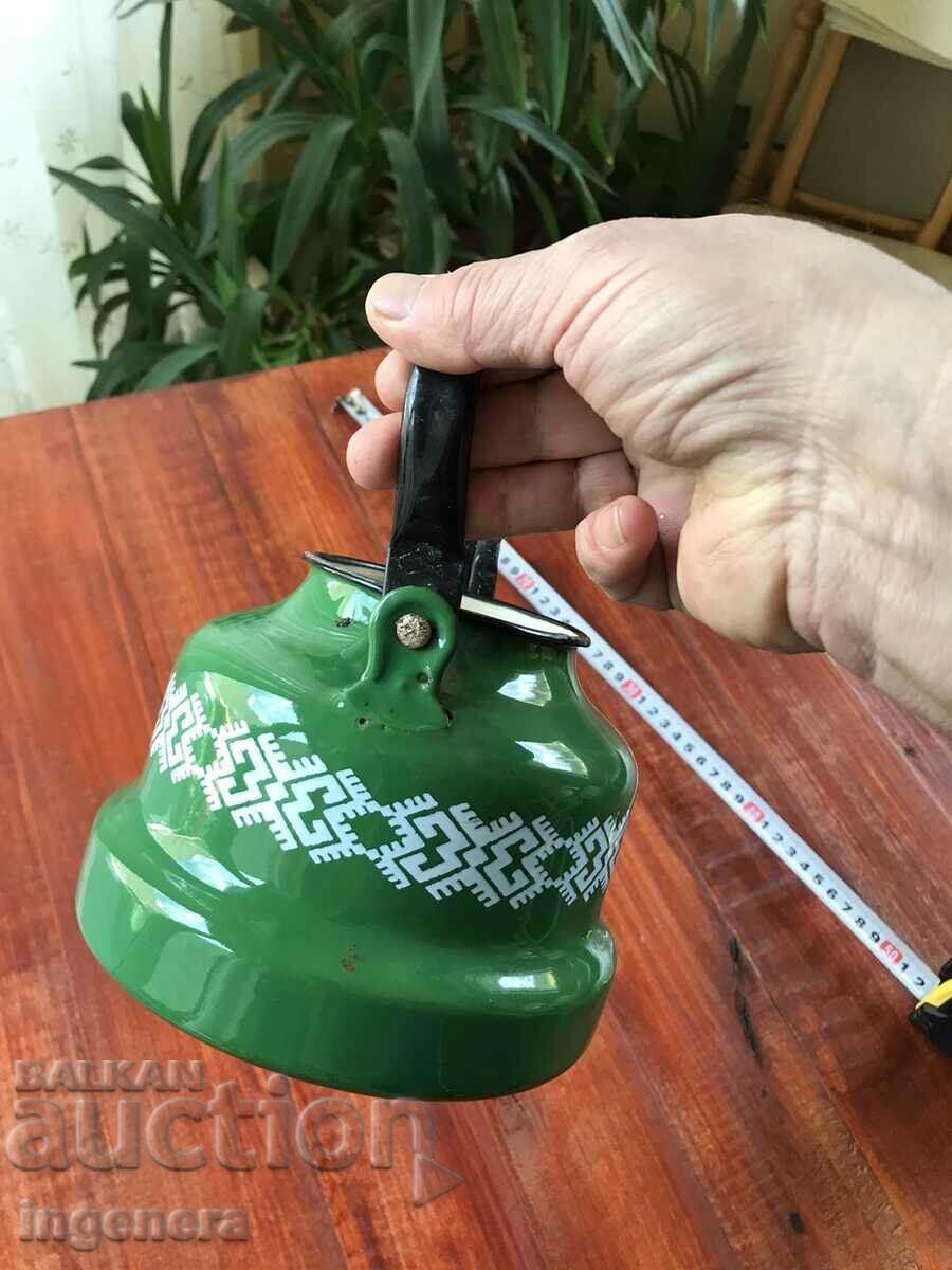 KETTLE METAL ENAMELED SMALL-MARKED-1500 ML - 7 KETTLE METAL ENAMELED SMALL-MARKED-1500 ML - 7