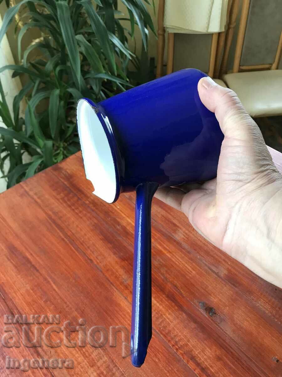 JEZVE METAL ENAMELED CONTAINER-800 ML.-MARKED - 5 JEZVE METAL ENAMELED CONTAINER-800 ML.-MARKED - 5