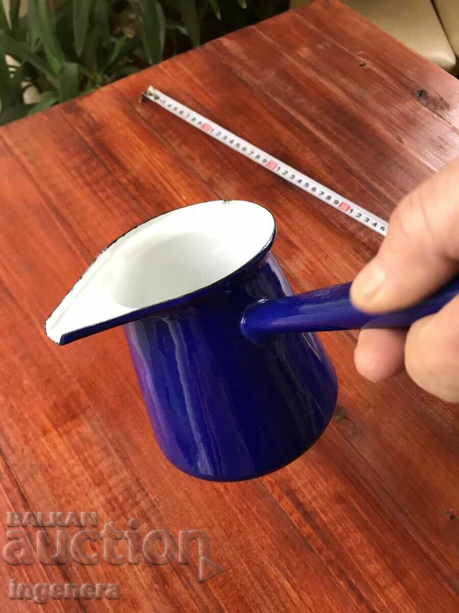 JEZVE METAL ENAMELED CONTAINER-800 ML.-MARKED - 6 JEZVE METAL ENAMELED CONTAINER-800 ML.-MARKED - 6