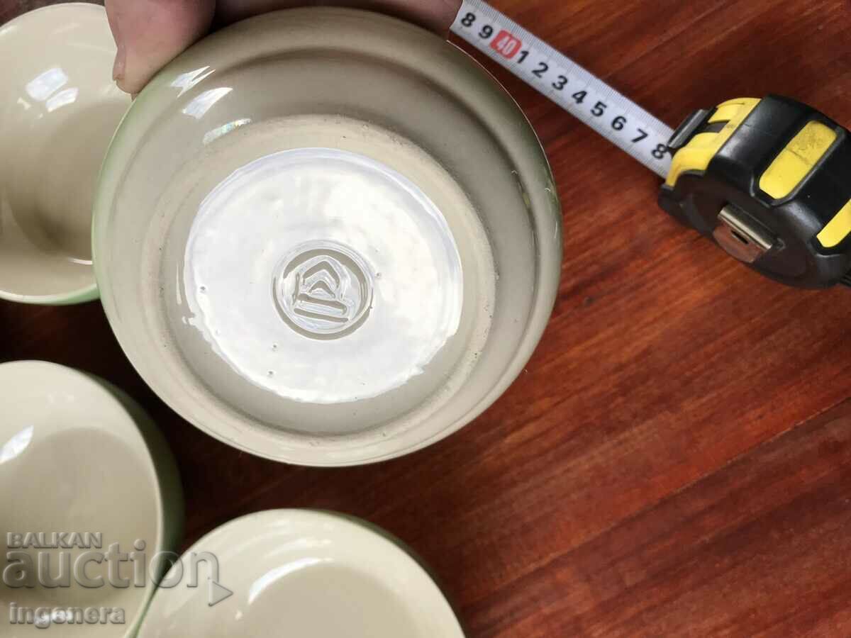 BULGARIA PORCELAIN BOWL PANICA BOWL-NEW-5 PCS - 6 BULGARIA PORCELAIN BOWL PANICA BOWL-NEW-5 PCS - 6