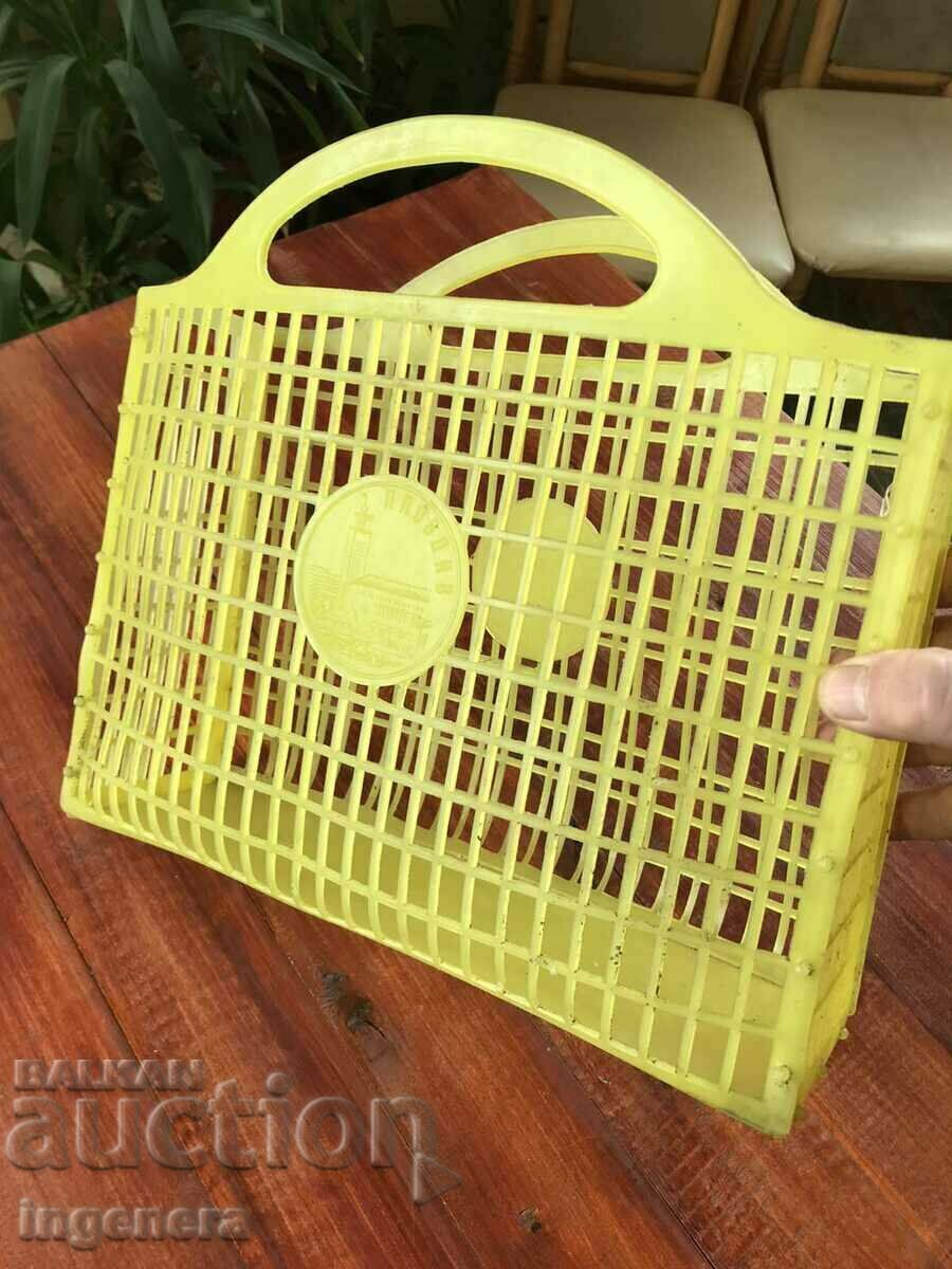 Auction BAG SHOPPING BASKET PLASTIC FROM SOCA Auction BAG SHOPPING BASKET PLASTIC FROM SOCA