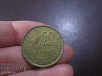 1953 год 50 франка Франция