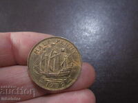 1952 1/2 penny Great Britain George 6 th SHIP