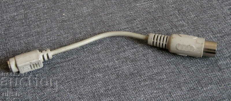 cablu adaptor adaptor PS2 - AT Din 5 pentru tastatura
