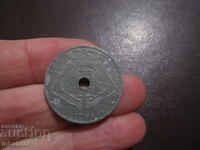 1945 25 de centi Belgia - Zinc