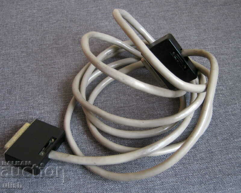 cablu vechi DB25 cu 25 pini serial port RS232