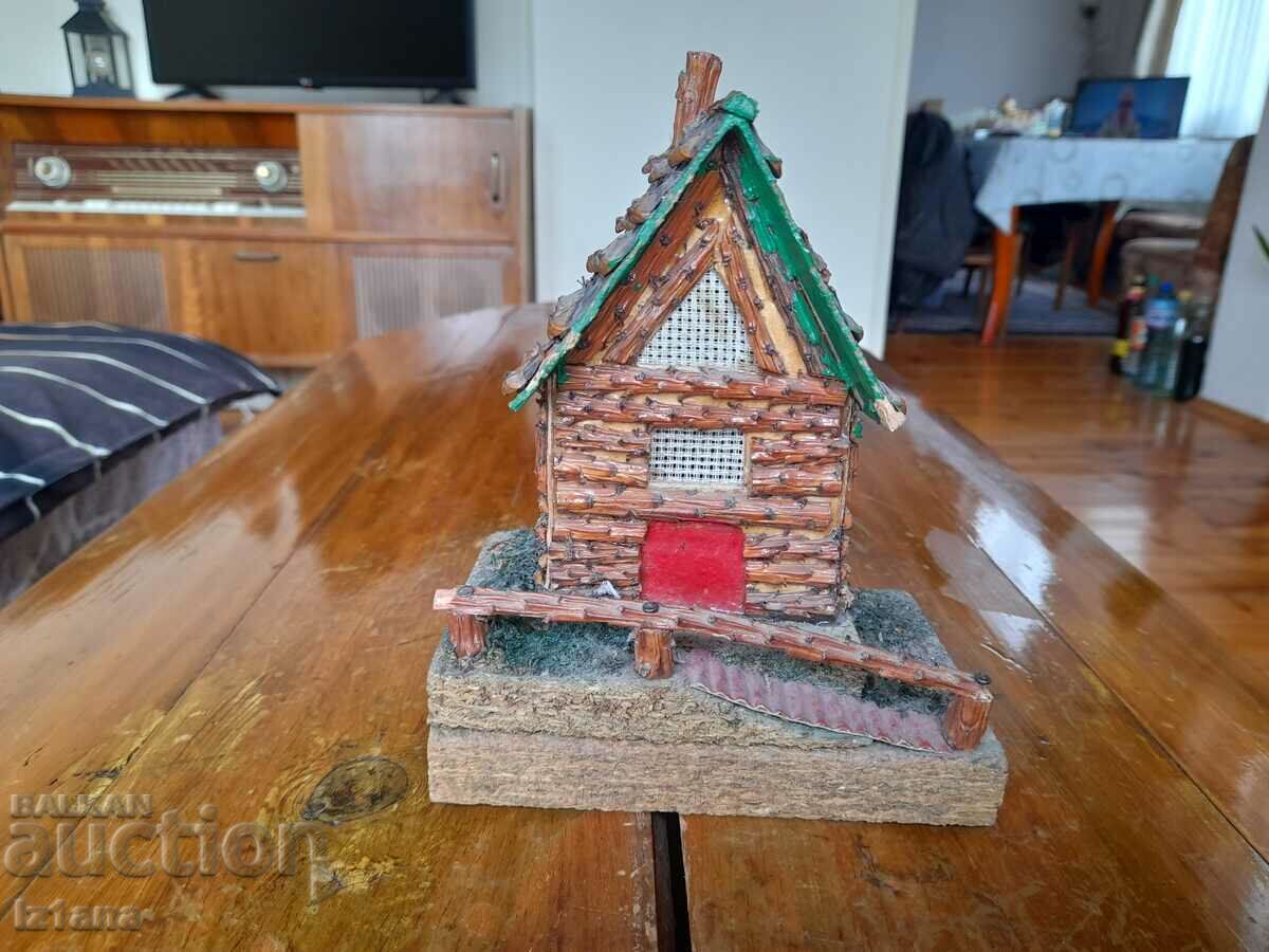 Old wooden decoration, house