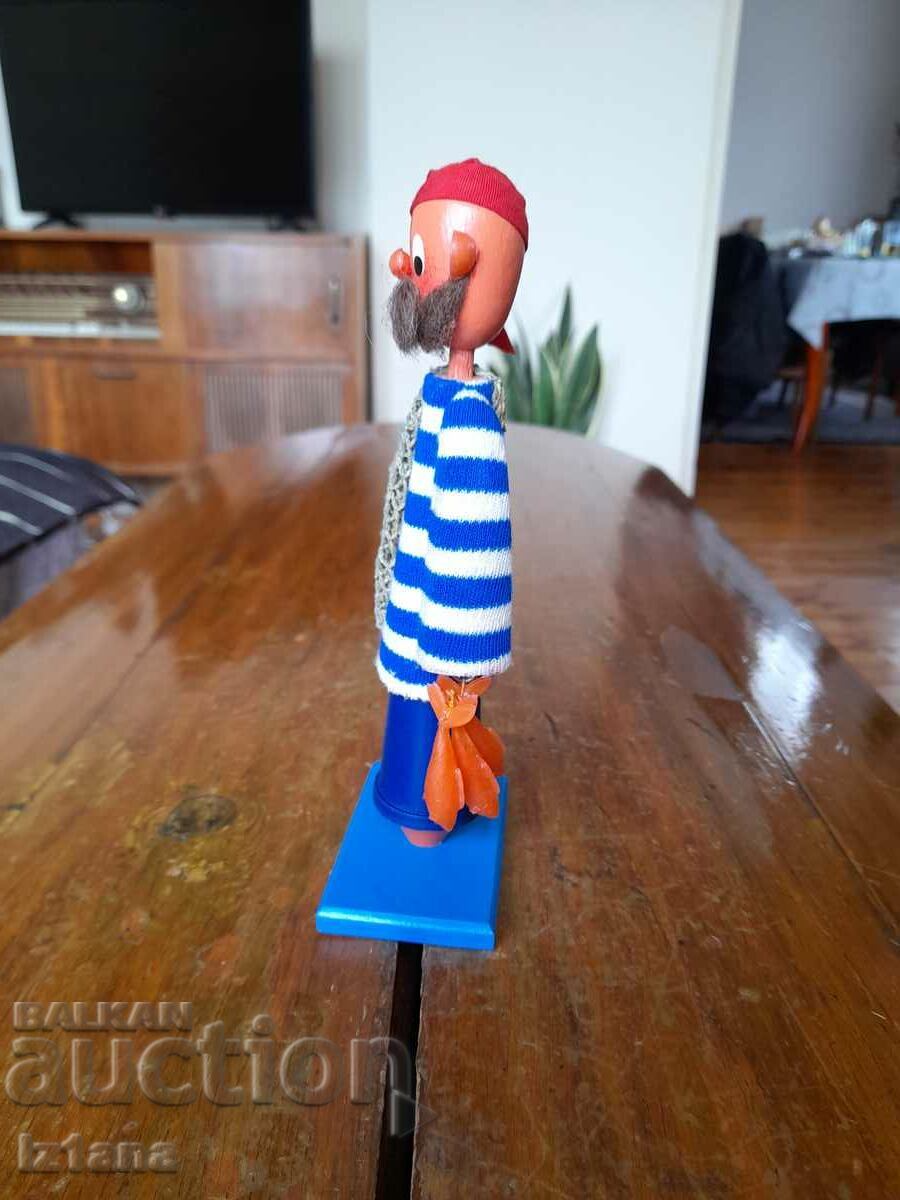 Old souvenir, sailor figurine, sailor with price 27.00 BGN | € 13.80 Old souvenir, sailor figurine, sailor with price 27.00 BGN | € 13.80