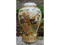 Chinese ceramic Vase Enamel coating