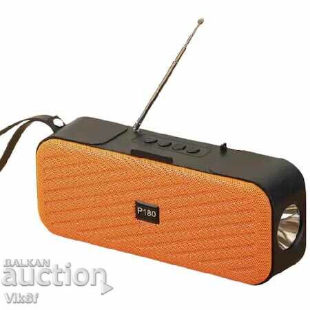 Auction Wireless speaker, P 180, solar panel 5W, Auction Wireless speaker, P 180, solar panel 5W,