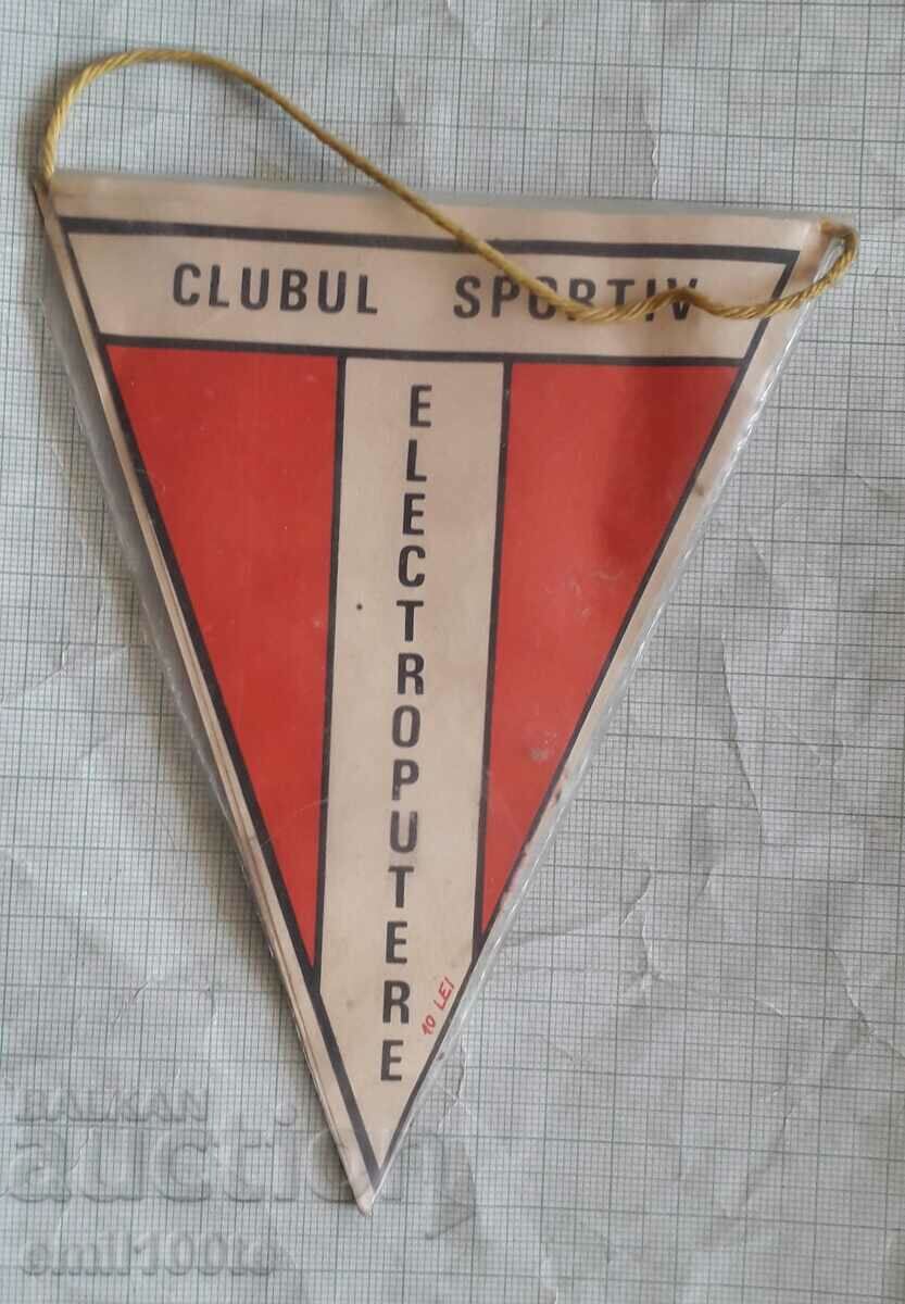 Auction Badge and flag - Sports Club Elektroputere Craiova Auction Badge and flag - Sports Club Elektroputere Craiova