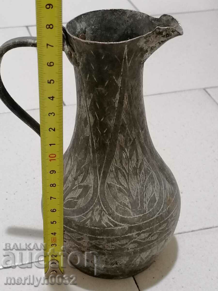 Renaissance Jug Pitcher Goblet Copper Copper Vessel - 7 Renaissance Jug Pitcher Goblet Copper Copper Vessel - 7