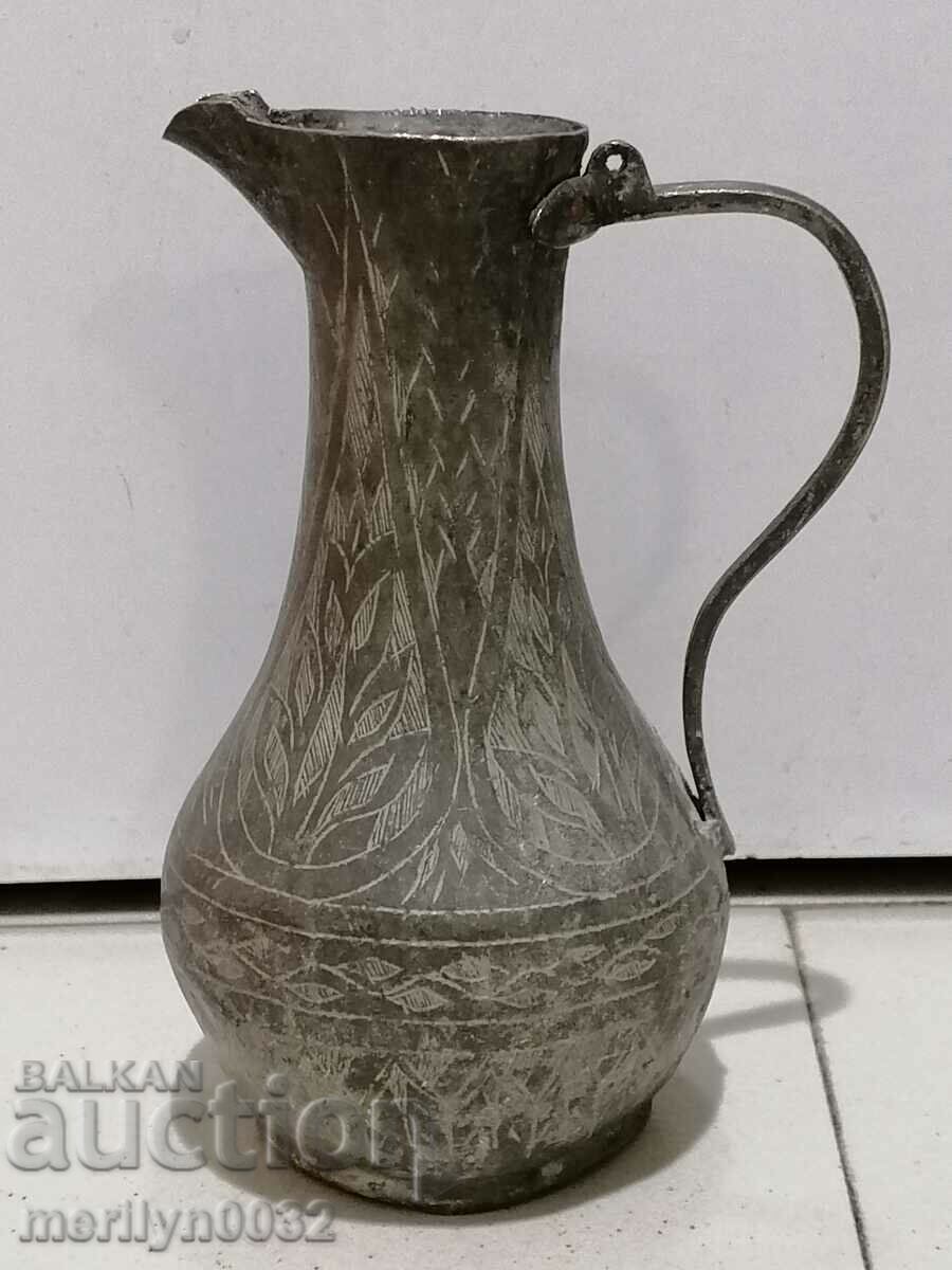 Renaissance Jug Pitcher Goblet Copper Copper Vessel Renaissance Jug Pitcher Goblet Copper Copper Vessel