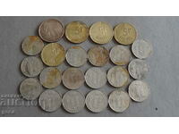 Lot de monede Belgia 22 buc