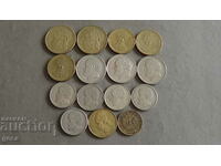 Πολλά νομίσματα Ελλάδα 15 τεμάχια
