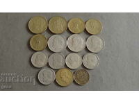 Πολλά νομίσματα Ελλάδα 15 τεμάχια