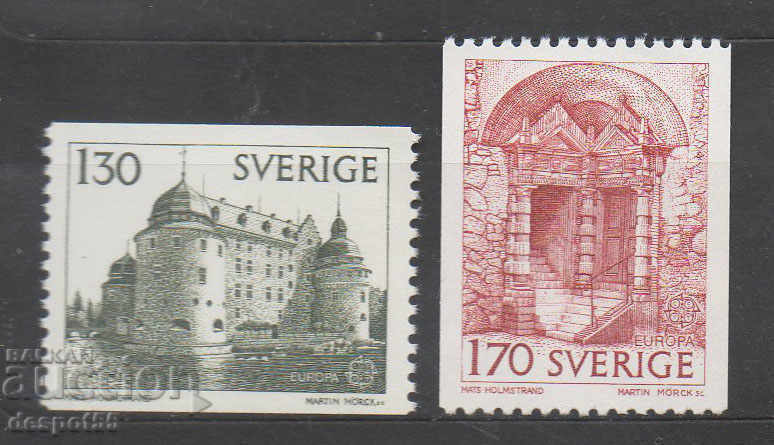 1978. Suedia. Europa - Monumente.