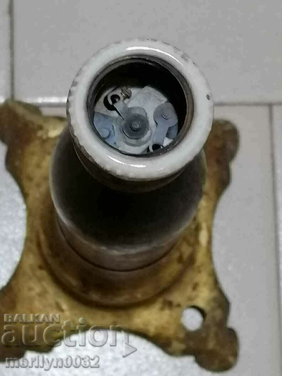 A lamp made from a Russian shell WW1 soldier's craft - 6