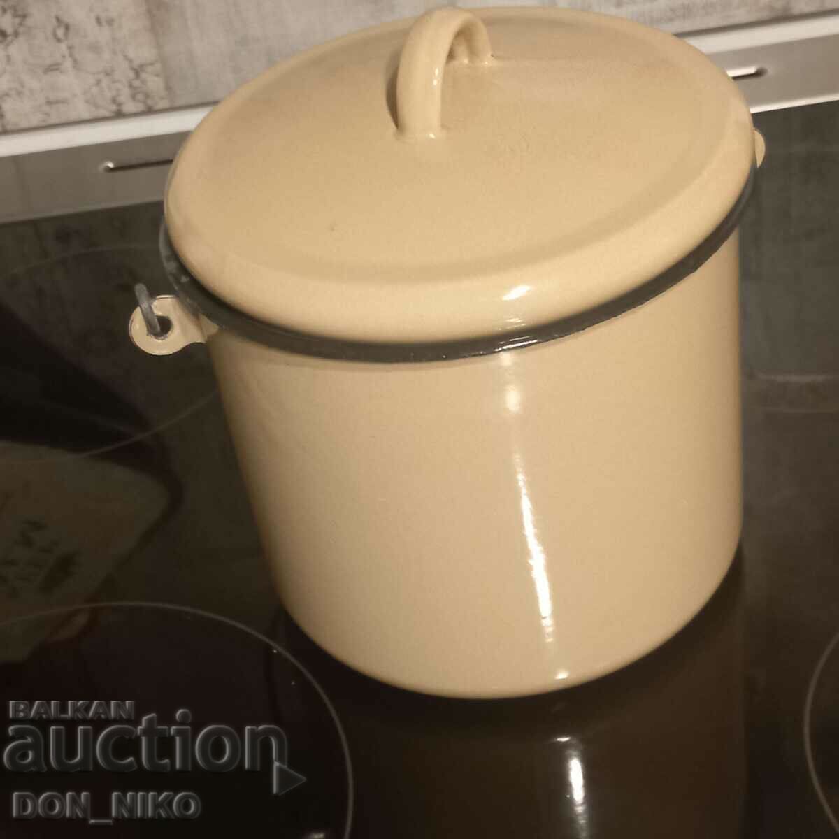 Enamelled Jug/Boiler with price 35.00 BGN | € 17.90