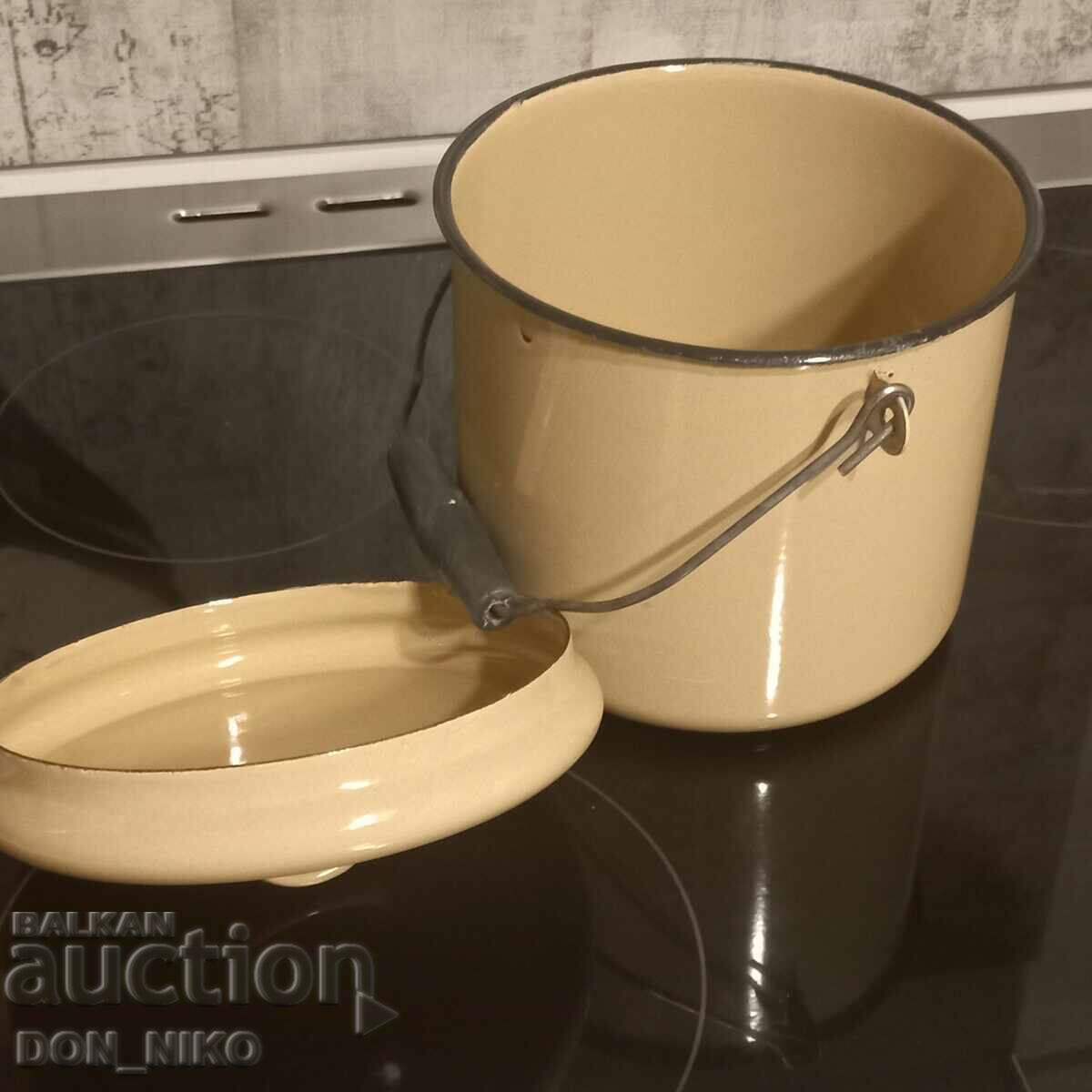 Enamelled Jug/Boiler - 5