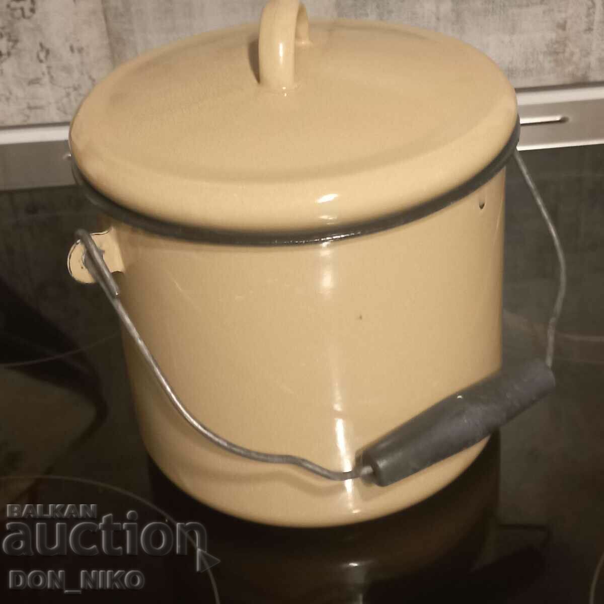 Enamelled Jug/Boiler - 6