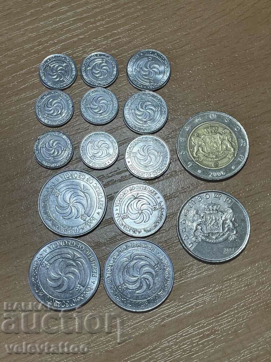 Лот Грузия 15 монети