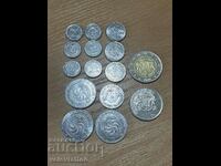 Lot Georgia 15 coins