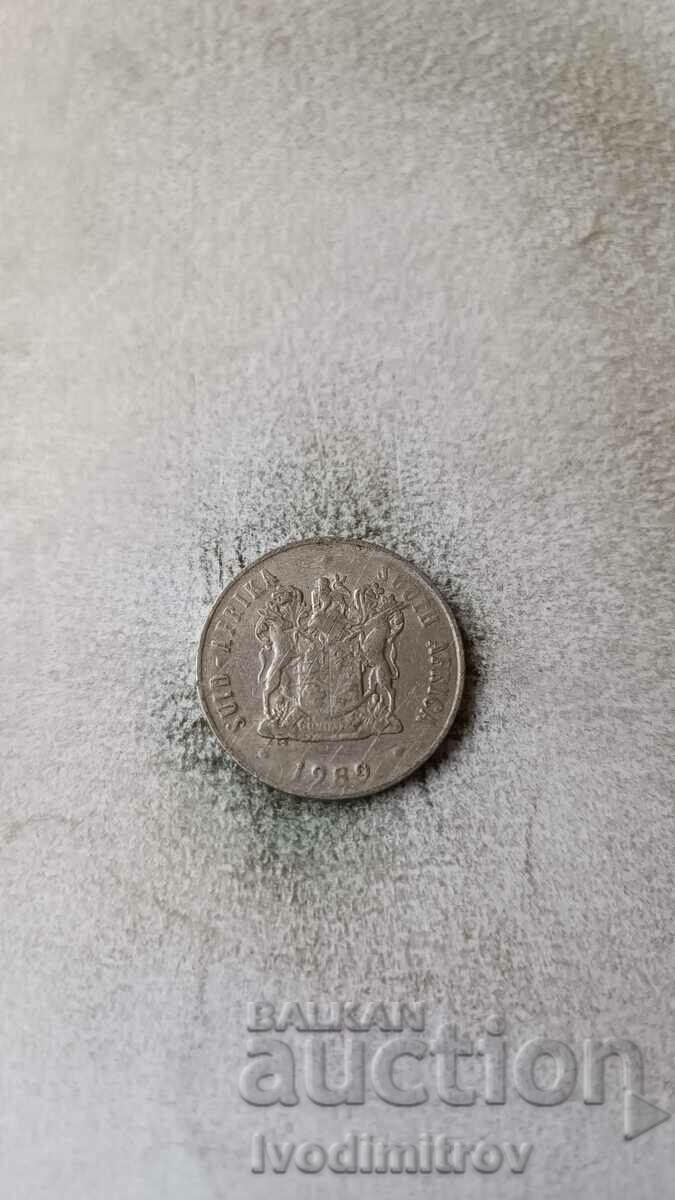 South Africa 20 cents 1989 with price 0.65 BGN | € 0.33 South Africa 20 cents 1989 with price 0.65 BGN | € 0.33