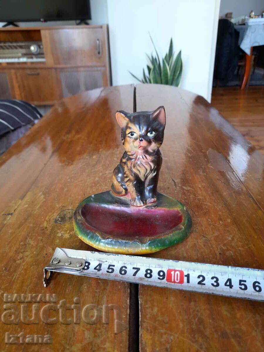Old ashtray Kitten - 5 Old ashtray Kitten - 5