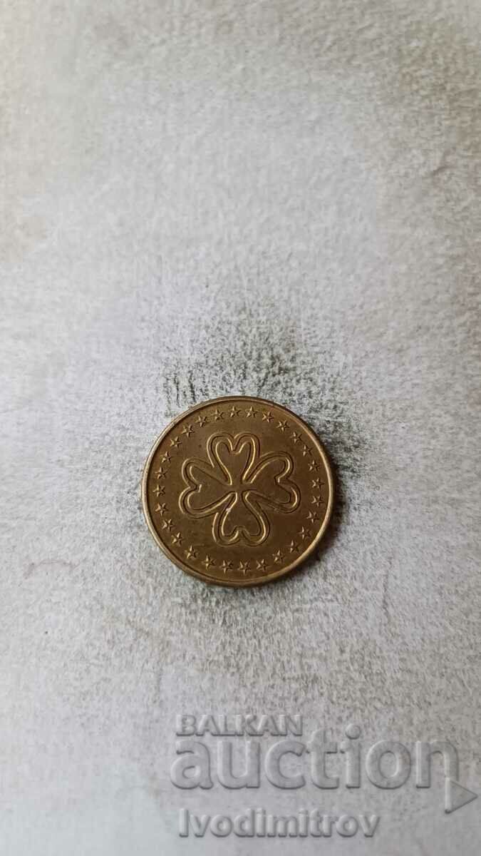 COOP Gevinnen Sie Gagnez Vinci Token with price 1.65 BGN | € 0.84