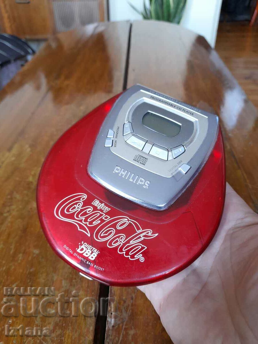 CD Player Coca Cola, Coca Cola with price 95.00 BGN | € 48.57 CD Player Coca Cola, Coca Cola with price 95.00 BGN | € 48.57