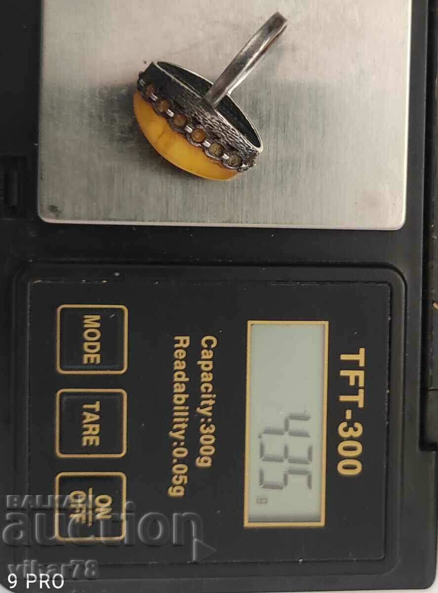 Old Russian ring sample 875 - 5 Old Russian ring sample 875 - 5