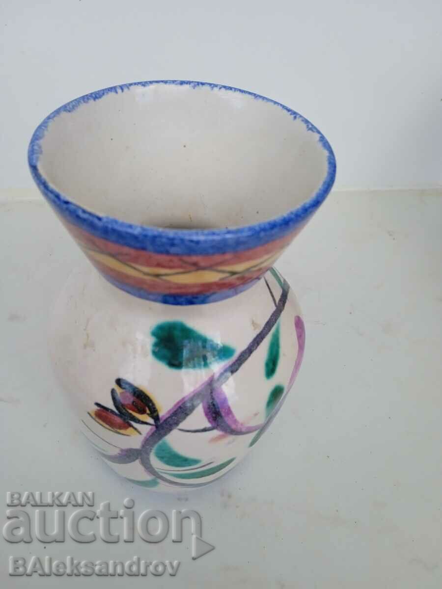 Delivery of German ceramic vase, marked Delivery of German ceramic vase, marked