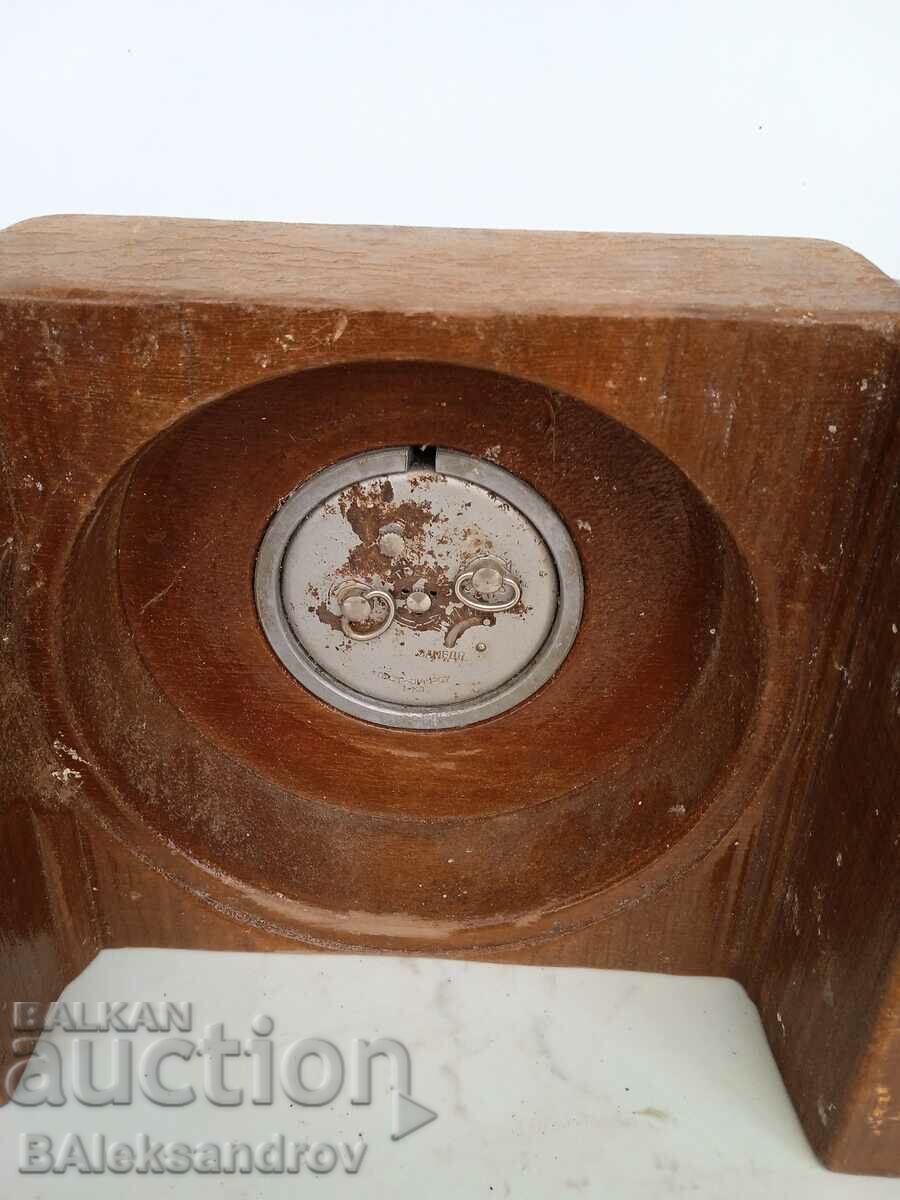 Vechi ceas mecanic de masă mare - 5