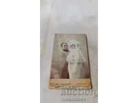 Photo Woman with a little girl Sofia 1904 Carton