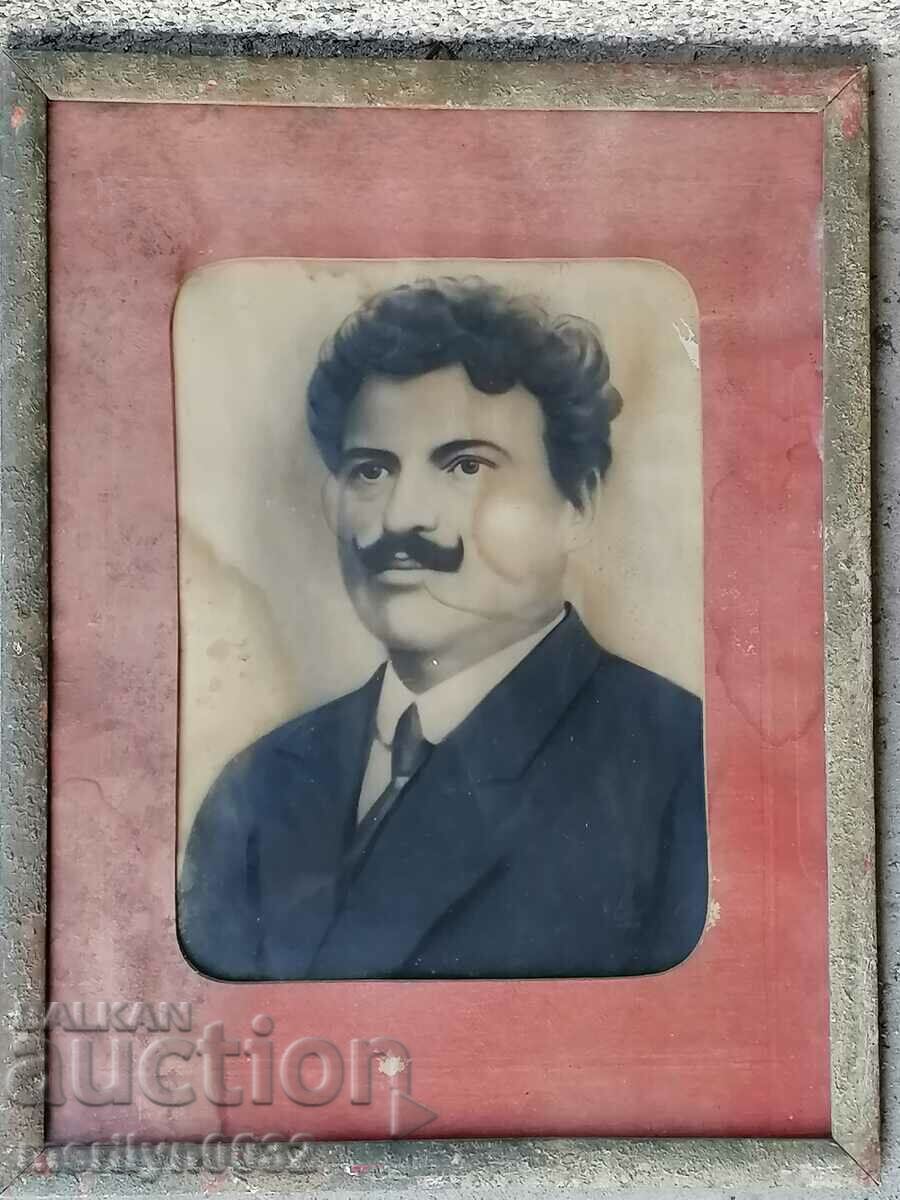 Portrait Alexander Stamboliyski 20 years frame BZNS - 6 Portrait Alexander Stamboliyski 20 years frame BZNS - 6