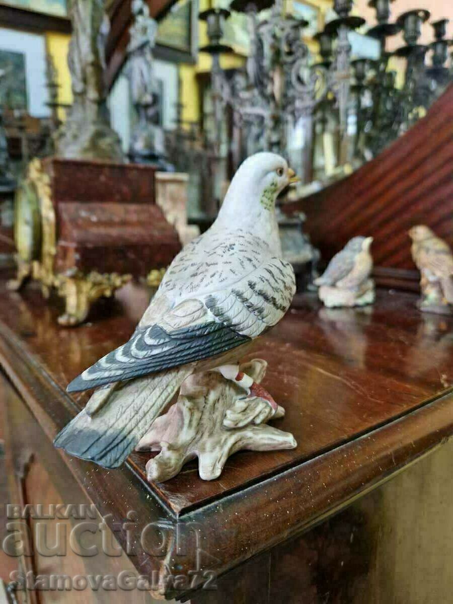 Прекрасна антикварна порцеланова фигура статуетка - 5