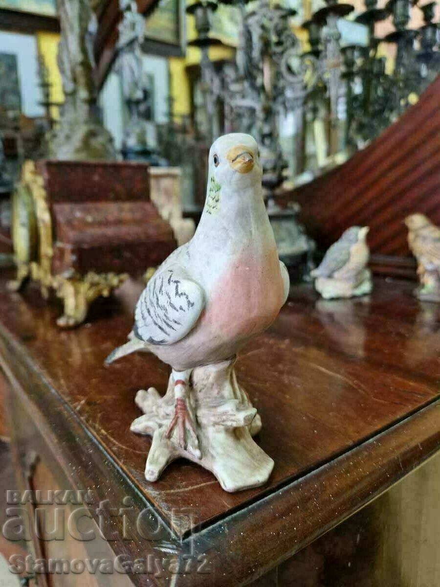 O frumoasă statuetă antică din porțelan - 6