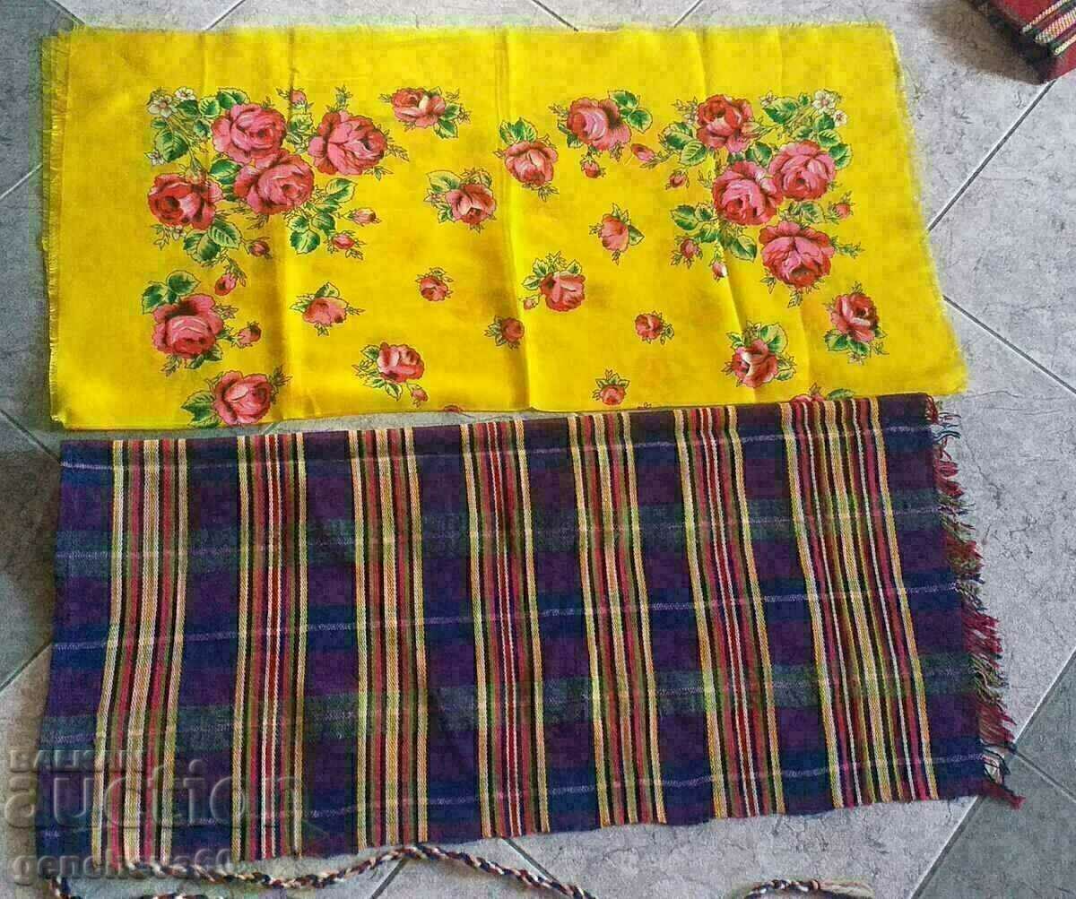 Șorț autentic și basma, eșarfă de cap