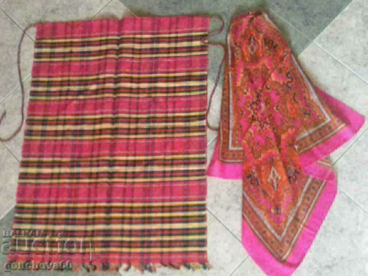 Authentic apron and scarf Authentic apron and scarf