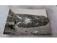 Carte poștală Lacul din Rila 1963