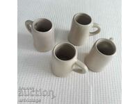 Small porcelain cups
