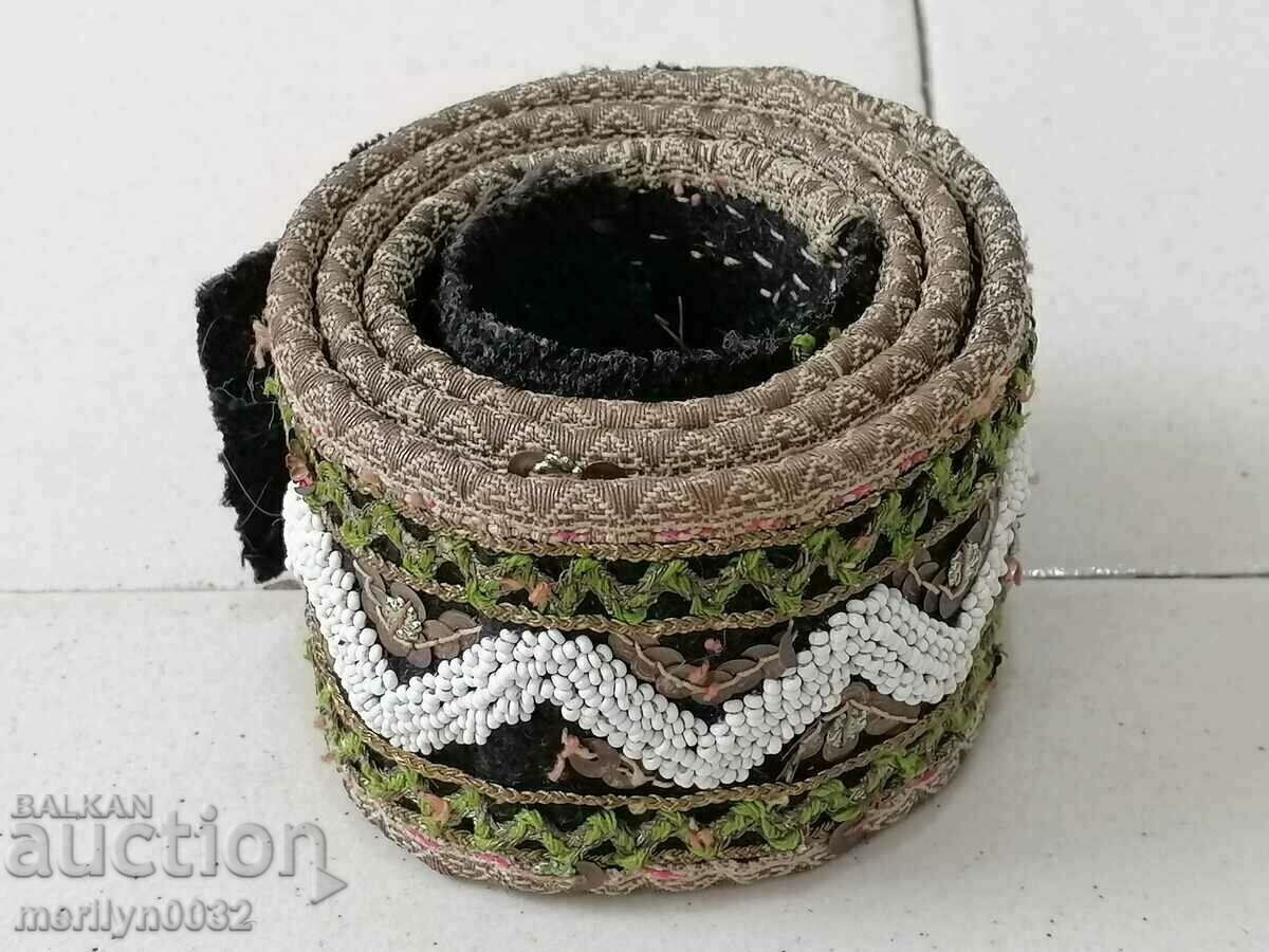 Pafty belt beaded belt tinsel beads with price 276.00 BGN | € 141.12 Pafty belt beaded belt tinsel beads with price 276.00 BGN | € 141.12