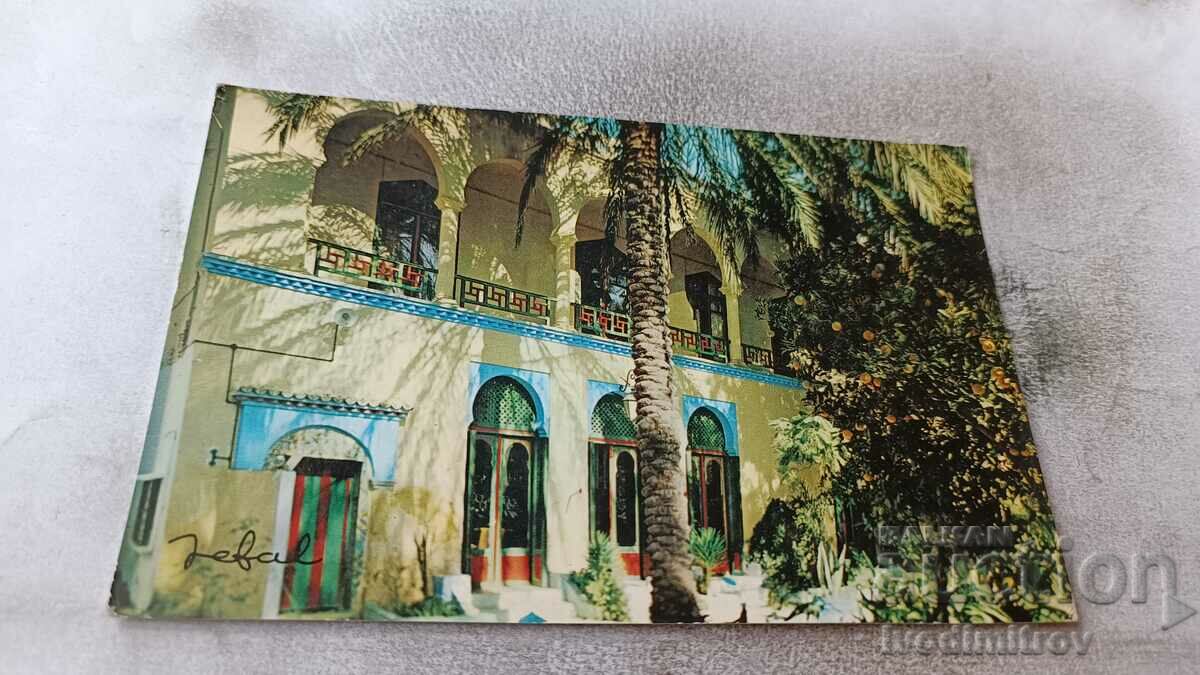 Пощенска картичка Laghoulat Hotel Marhaba 1968