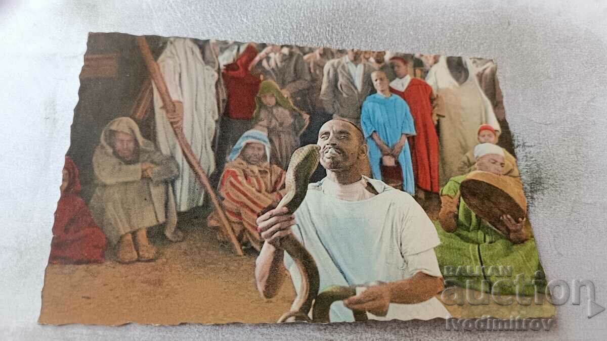 Καρτ ποστάλ Charmeur de Serpents