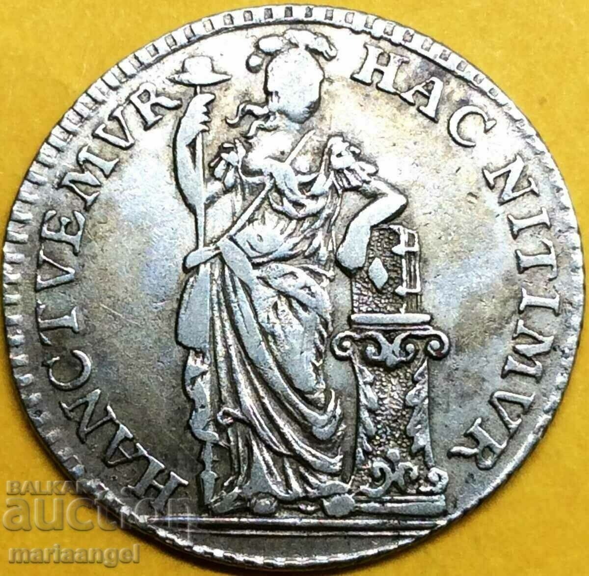 Țările de Jos 1/4 Gulden 1759 23mm Argint