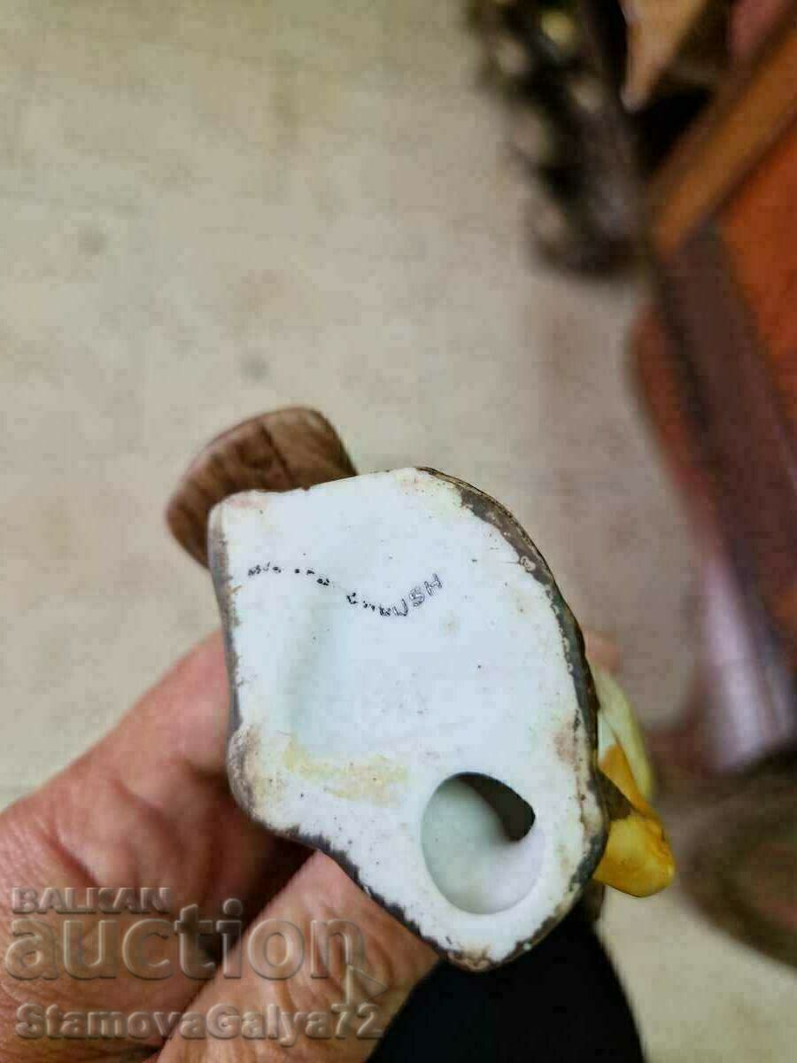 Πολύ όμορφο αγαλματίδιο από πορσελάνη αντίκες - 6