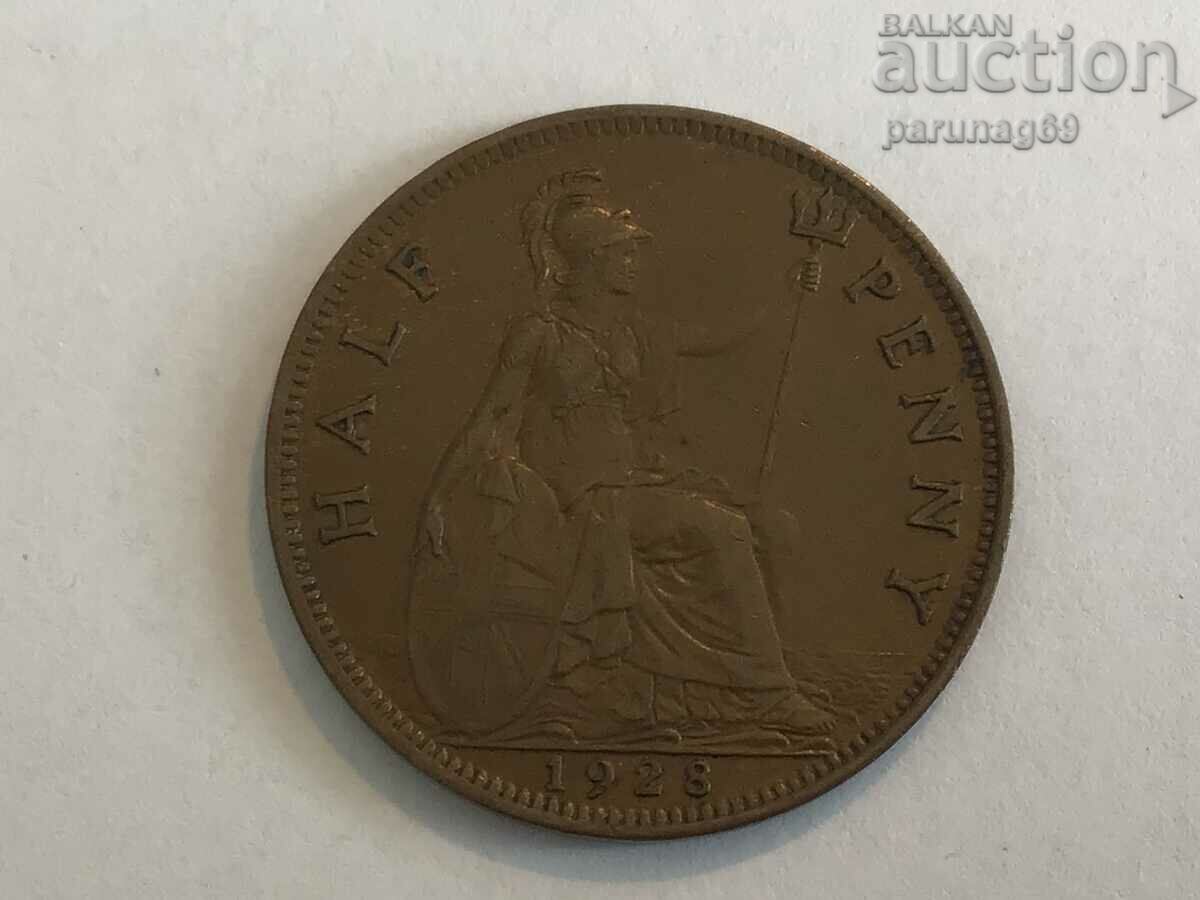 Μεγάλη Βρετανία 1/2 Penny 1928 (SF) George V